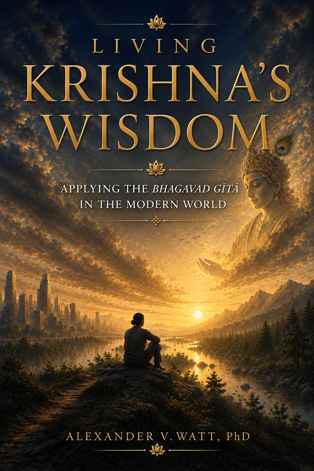 Front cover of Living Krishna’s Wisdom